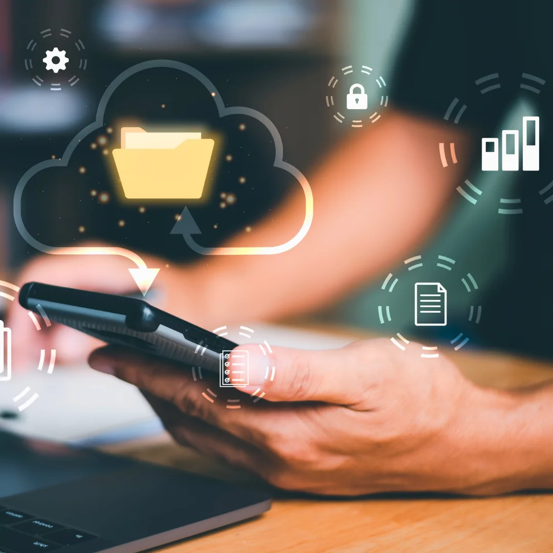 Illustration of cloud computing symbolizing its impact on the future of business and digital transformation.