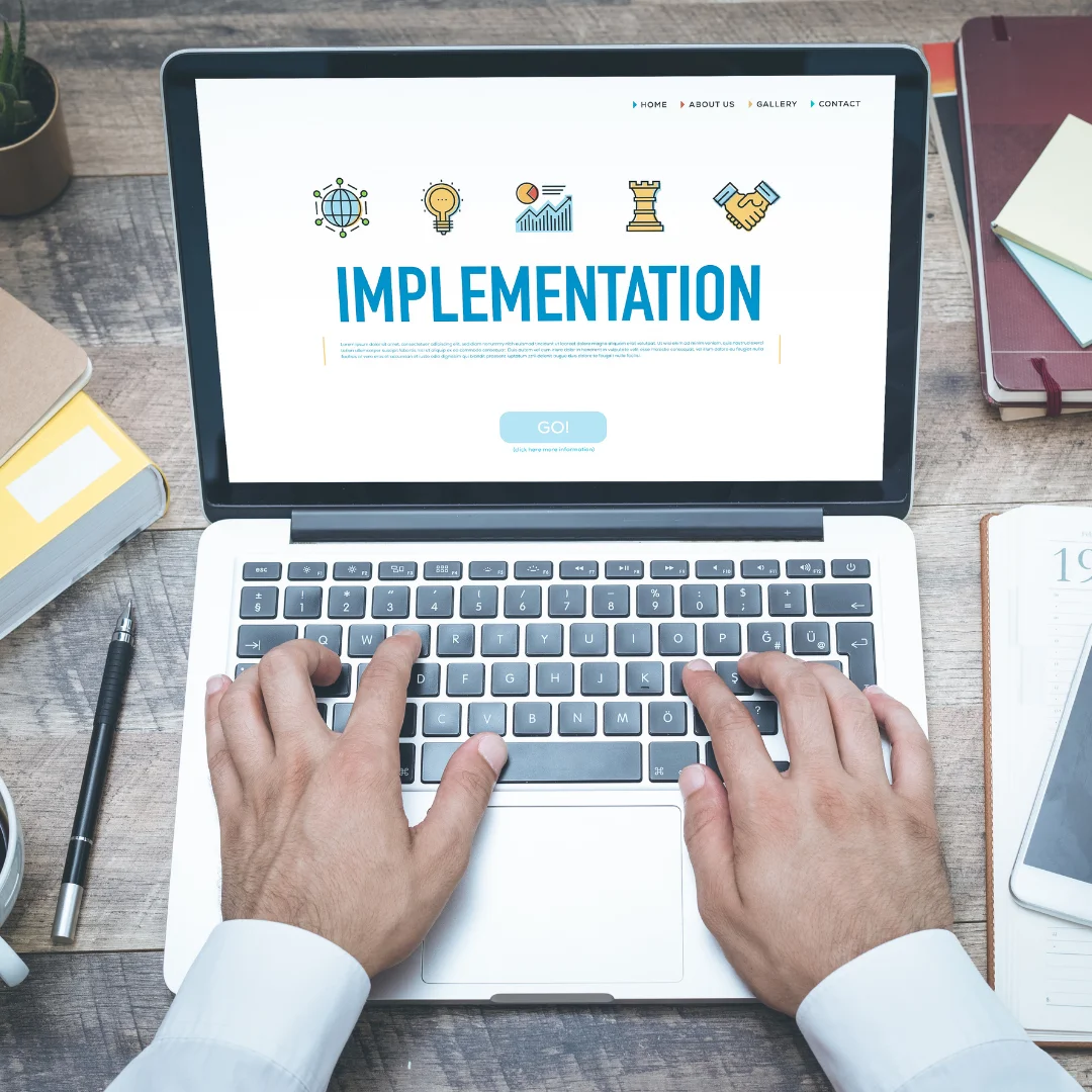 Visual representation of Salesforce implementation, highlighting features and enhancements.